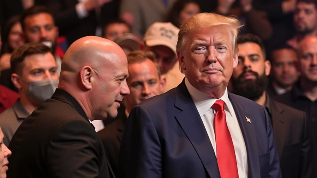 Donald Trump's Impactful Appearance at Madison Square Garden for UFC Fight Night